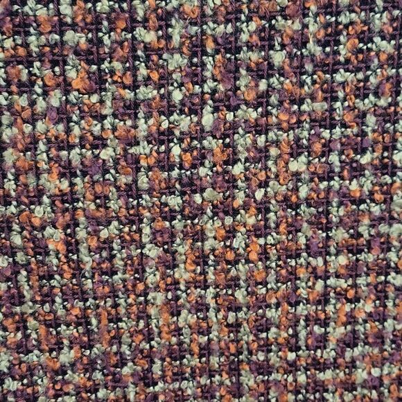 Alfred Dunner Tweed Blazer Jacket Button Down Autumm Colors Size 12P - Picture 7 of 9